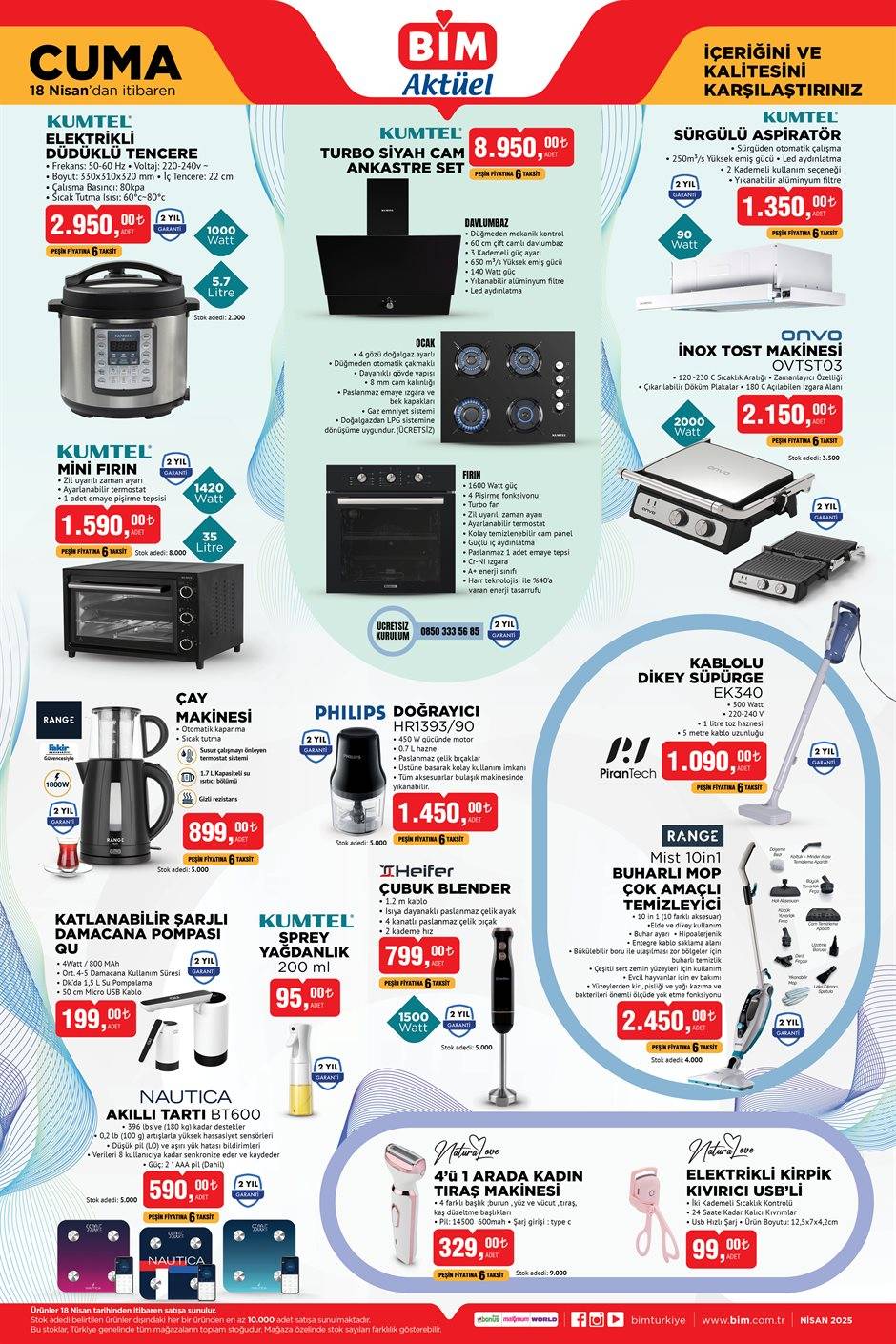 BİM 18 Nisan Cuma aktüel kataloğunu yayınladı! Segway Ninebot Plus Kickscooter geliyor 3